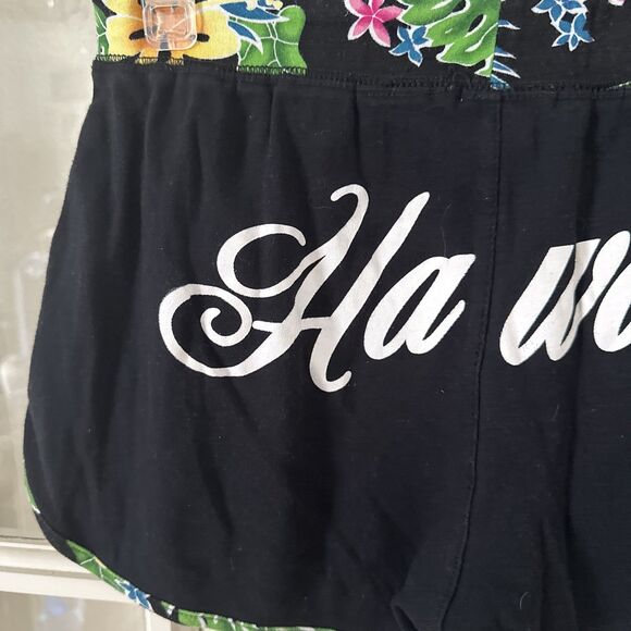 Cotton Hawaii Shorts Island Design Collection Women's Large Sleepwear Running - Picture 8 of 10